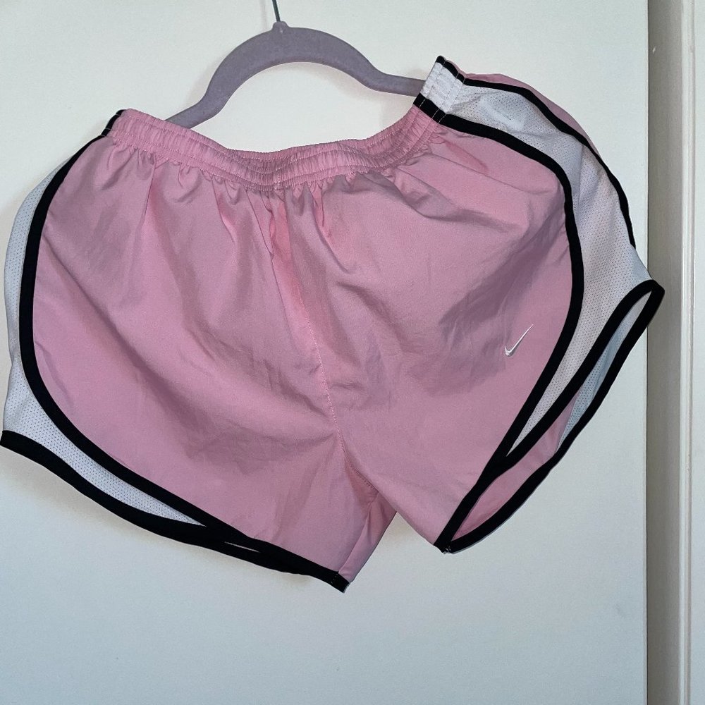 Nike Light Pink Lined Athletic Shorts Size S